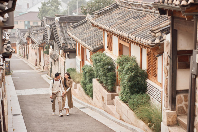 Bình An - Phương Nga tung ảnh cưới đẹp như mơ tại Hàn Quốc-6