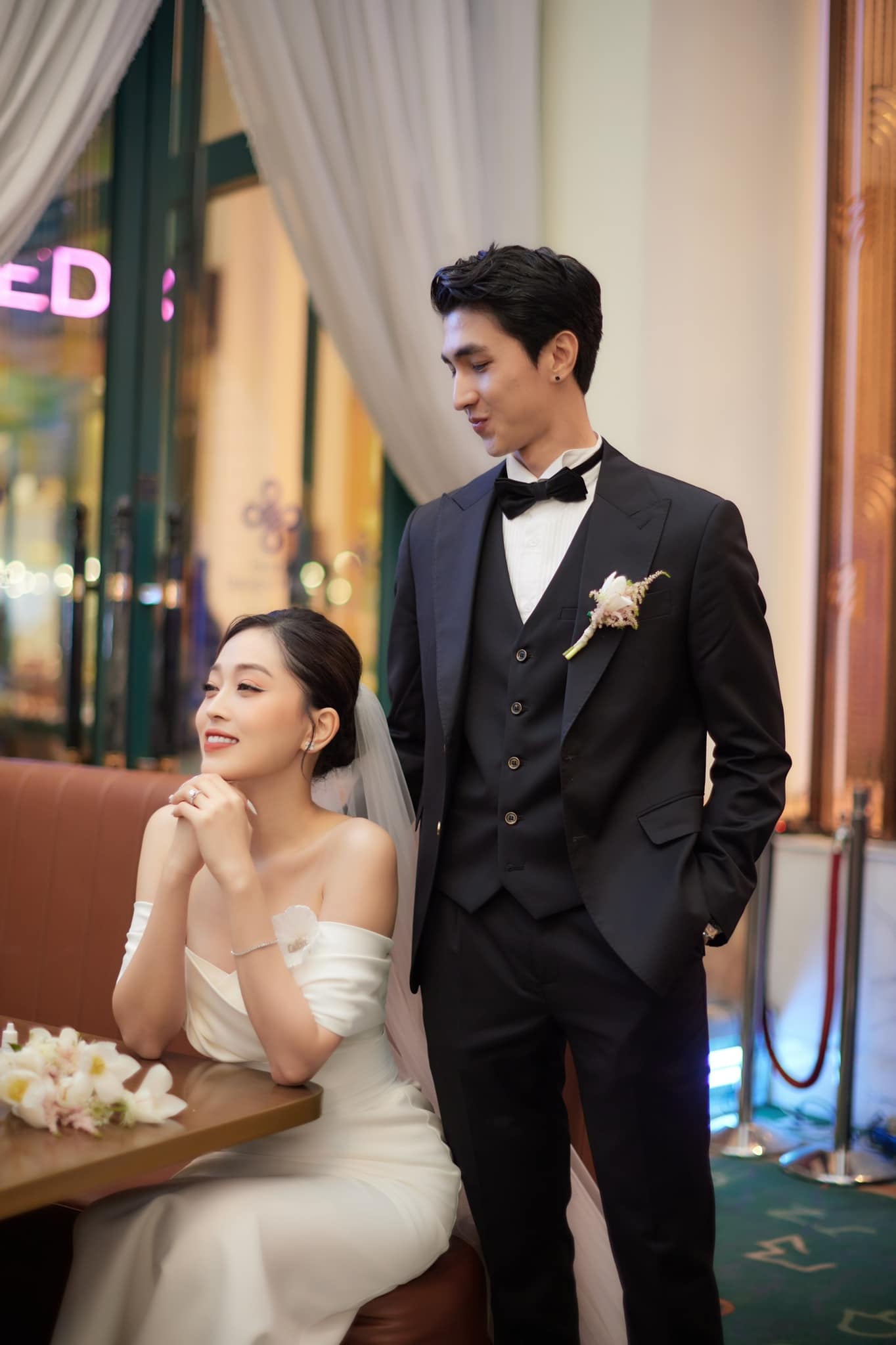 Bình An lái môtô lần cuối vào tiệc cưới với Phương Nga-13