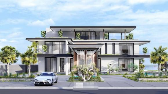 Sam khoe bản vẽ demo căn biệt thự mới, dân tình choáng về độ xa hoa-4