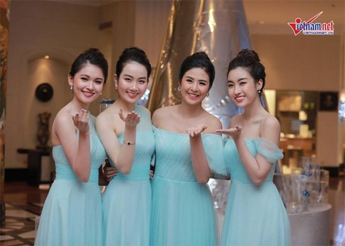 HH Ngọc Hân dành cả thanh xuân làm phù dâu cho dàn mỹ nhân-8