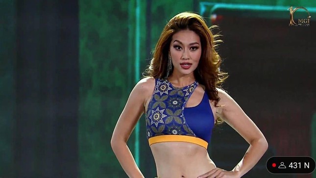 Thiên Ân được khen trong đêm Bán kết Hoa hậu Hòa bình-1