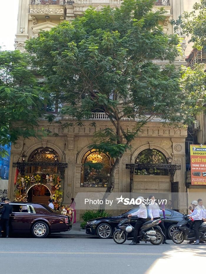 Lễ đón dâu Hoa hậu Đỗ Mỹ Linh: Con trai nhà bầu Hiển cùng dàn xế hộp sẵn sàng rước nàng về dinh-2