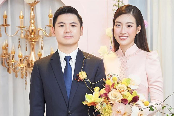 Đỗ Mỹ Linh đẹp đôi bên chú rể, không gian cưới chuẩn đại gia-14