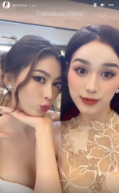 Lương Thùy Linh lên đồ khét lẹt lấn lướt cô dâu Đỗ Mỹ Linh-10