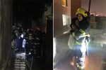 Người lính cứu hỏa chia sẻ khoảnh khắc nữ nạn nhân ôm chặt khóc nức nở-4