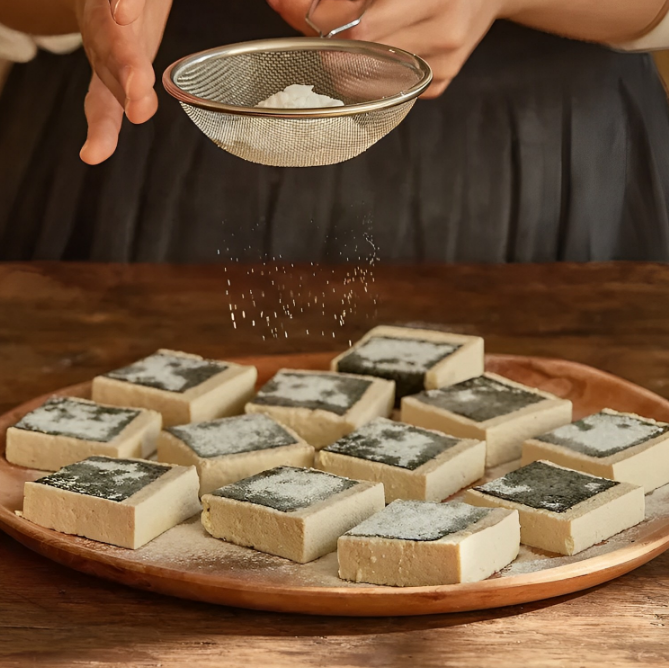 Đậu hũ cuộn rong biển: Món chay ngon dễ làm-7