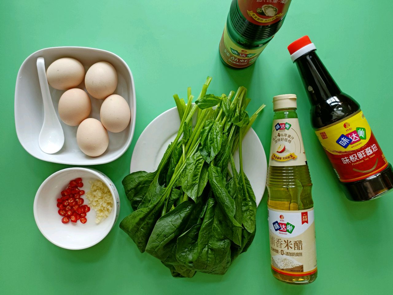 Bữa ăn lành mạnh với trứng hấp rau mềm ngon không dầu mỡ-1