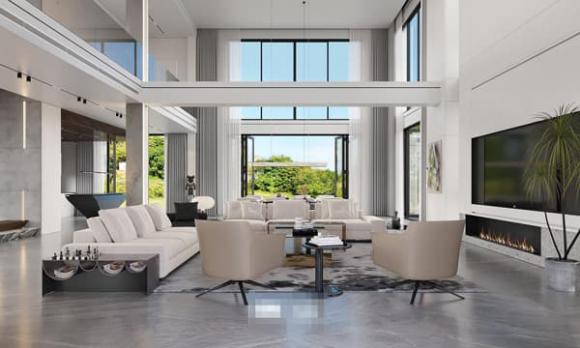 Sam khoe bản vẽ demo căn biệt thự mới, dân tình choáng về độ xa hoa-9