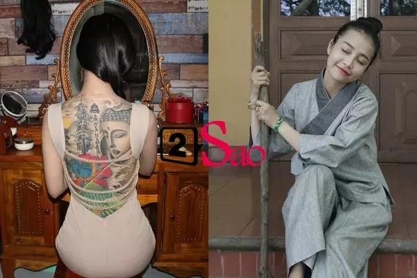 Hot girl xăm trổ nổi đình đám khoe bạn gái, nhan sắc chú ý-1