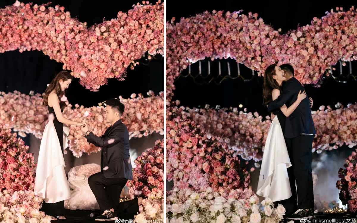 Tình cũ của cựu chủ tịch Taobao được cầu hôn-1