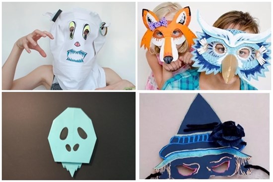 Cách làm mặt nạ hóa trang Halloween đơn giản nhưng cực độc lạ, ai nhìn thấy cũng bị ấn tượng