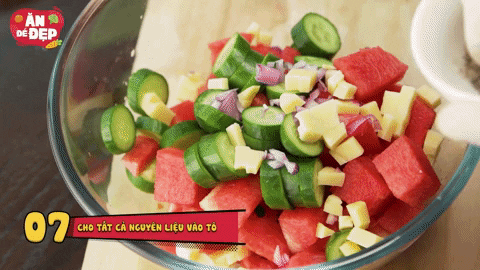 Món salad hỗ trợ giảm cân, cấp nước giúp làn da mướt mịn-2