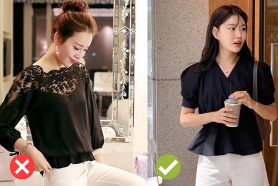 5 kiểu áo công sở nên 