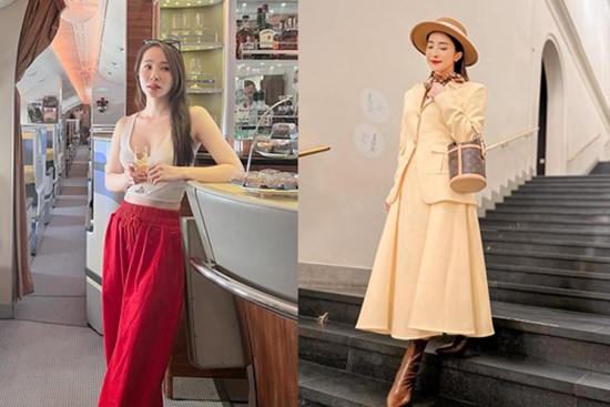 Quỳnh Nga hết hở bạo, chuyển style kín như bưng khi vi vu nước Nga