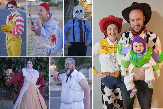 Những bộ trang phục Halloween độc lạ cho bạn một đêm 