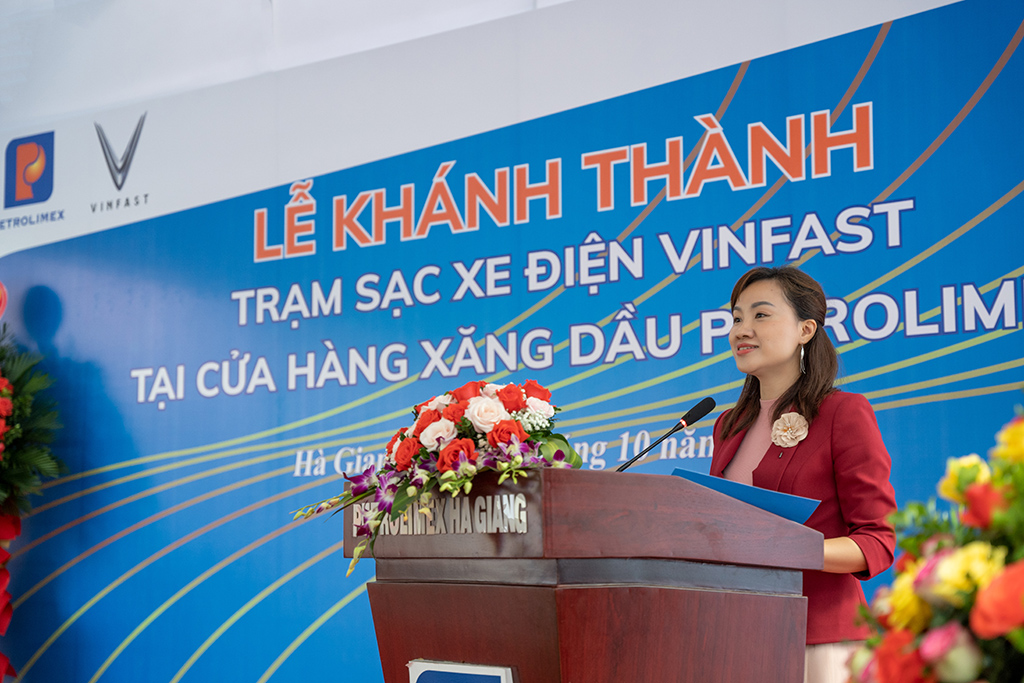 VinFast khai trương trạm sạc xe điện tại cây xăng Petrolimex Hà Giang-3
