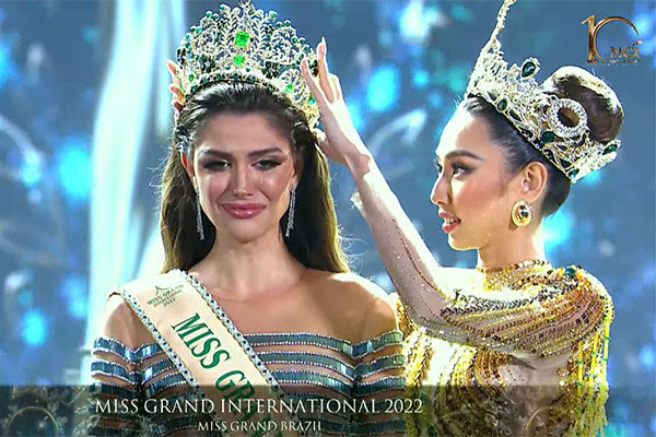 Thiên Ân trượt top 10, Brazil đăng quang Hoa hậu Hoà bình Quốc tế 2022-1