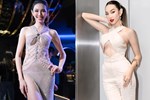 Hoa hậu Thùy Tiên lên đồ lạc quẻ, tự dìm chiều cao-13