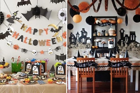 Ý tưởng trang trí Halloween đơn giản mà vẫn không kém phần bí hiểm và ma mị