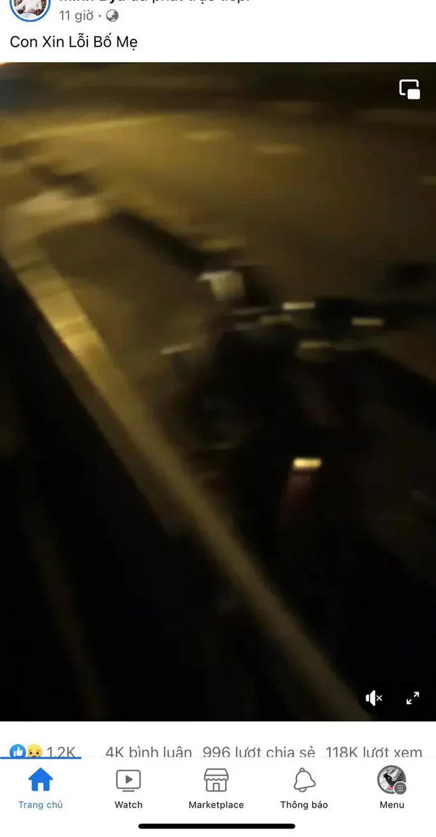 Nam thanh niên phát trực tiếp cảnh mình... nhảy cầu tự tử-1