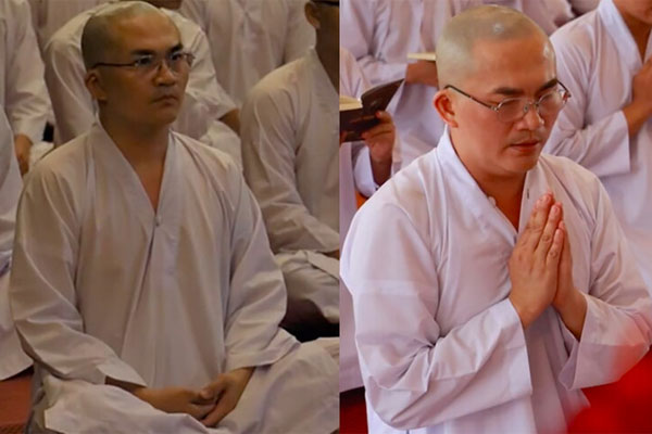 MC Đại Nghĩa bật khóc khi lần đầu xuống tóc xuất gia gieo duyên-3