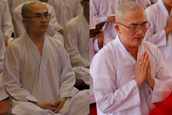 Rộ hình ảnh MC Đại Nghĩa xuống tóc xuất gia