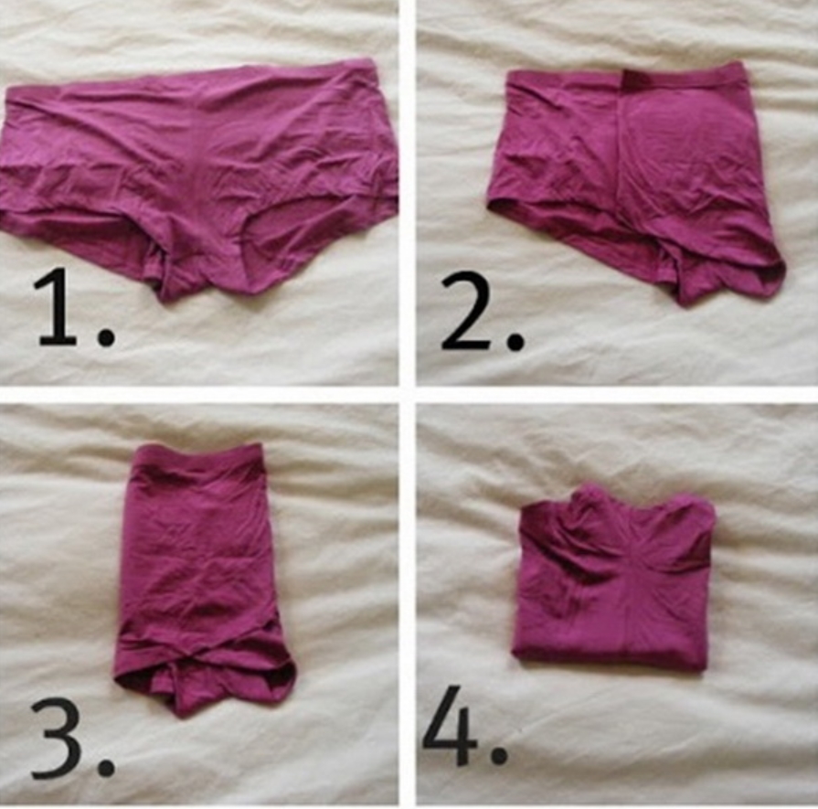 Cách gấp quần áo để không bị nhăn, lại tiết kiệm gấp đôi, gấp ba diện tích tủ chứa-8