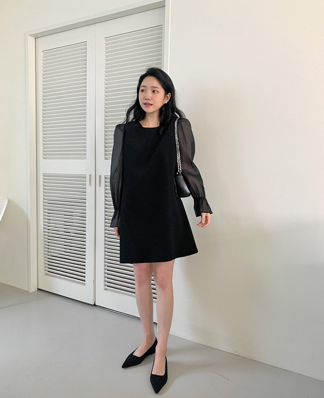 10 cách biến hóa với váy ngắn trong mùa lạnh-8