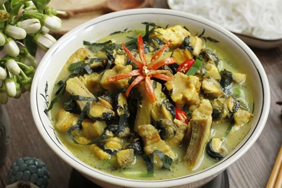 Đổi vị với món ốc nấu chuối đậu thơm ngon, bắt mắt cho cả gia đình