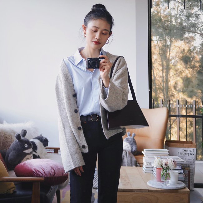 Phối đồ layer với áo sơ mi trong mùa lạnh-7