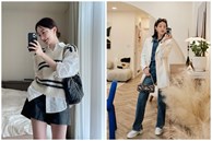 Phối đồ layer với áo sơ mi trong mùa lạnh