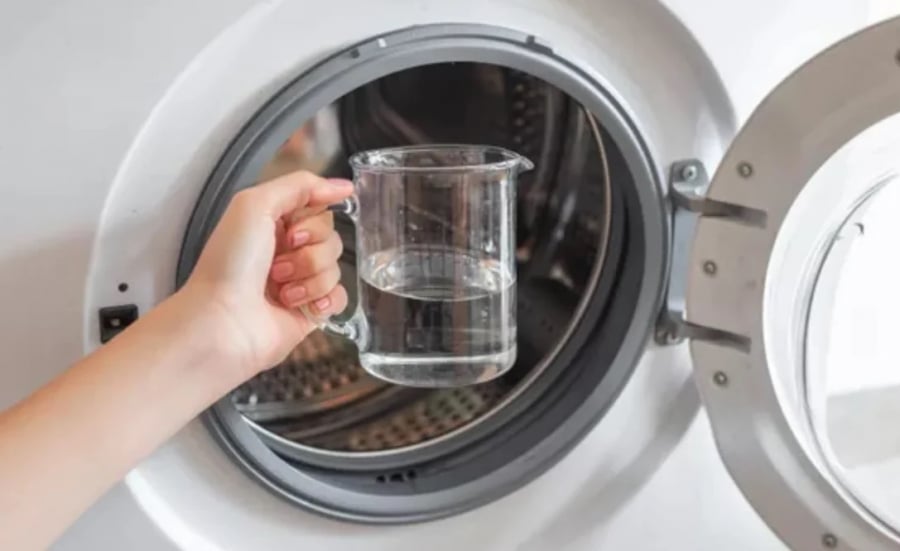 Máy giặt dùng lâu tích đầy xơ vải, làm theo 3 bước này để hết sạch cặn bẩn-3