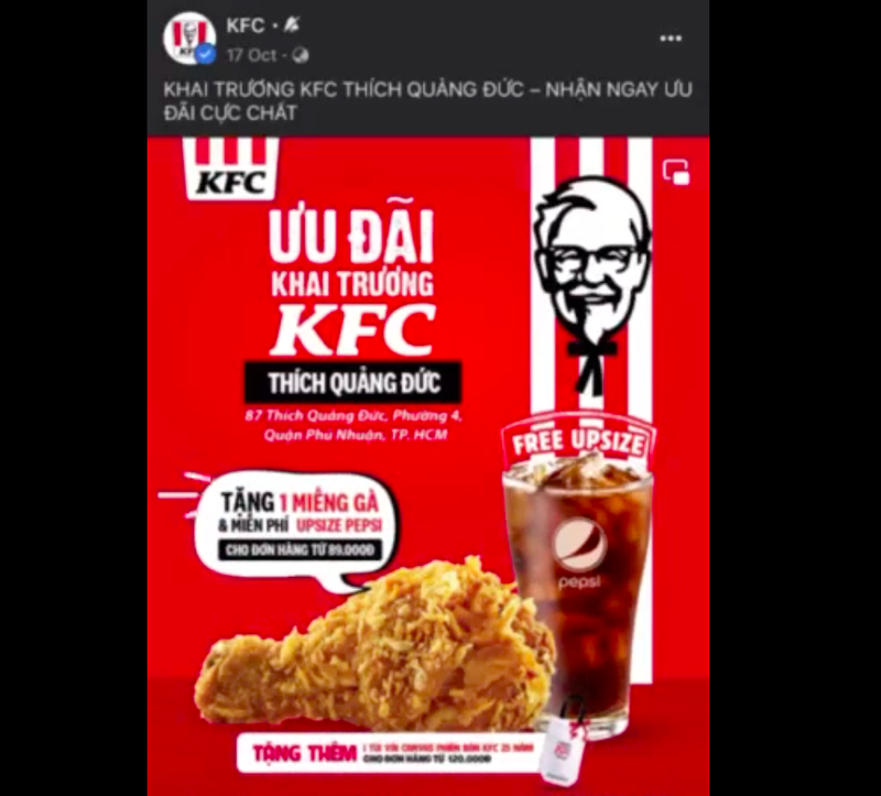 Phật tử bức xúc vì KFC Việt Nam dùng tên Danh Tăng Phật giáo để đặt tên cho quán gà rán-2