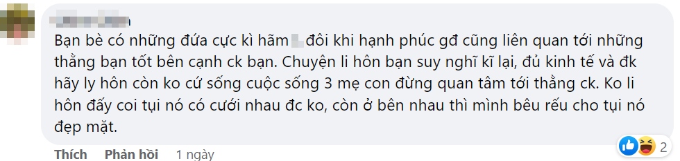 Tôi cay đắng khi phát hiện bạn bè chồng ủng hộ, tạo điều kiện” cho chồng tôi đi ngoại tình-7