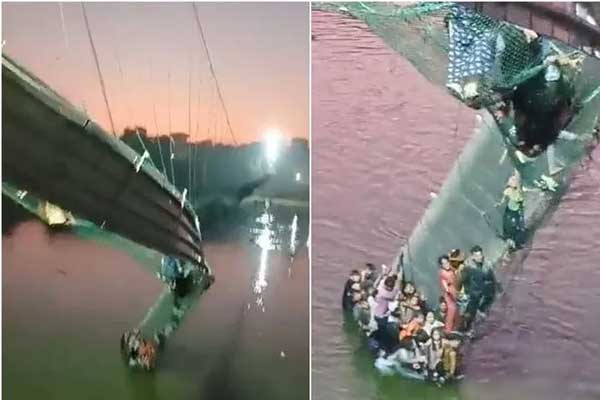 Ấn Độ bắt giữ 9 người, hé lộ nhiều tình tiết khó tin” vụ sập cầu treo-1