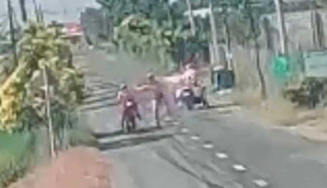 Thông tin vụ cảnh sát ở Long An đánh người vi phạm giao thông-1