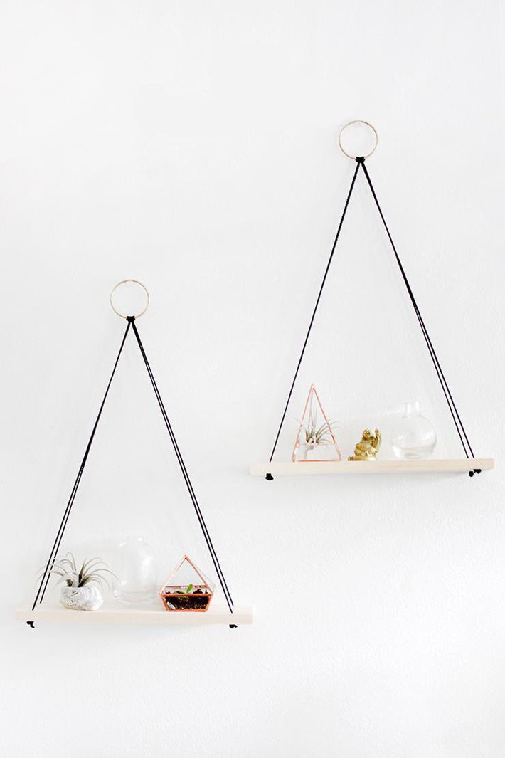 8 mẫu kệ treo cực đơn giản nhưng đủ khiến căn nhà của bạn thay đổi-3