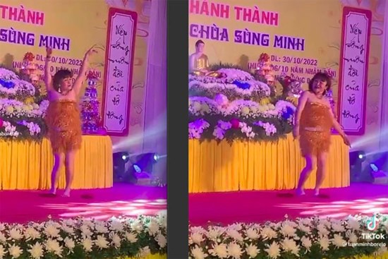 Vụ Xuân Hinh ăn mặc hở hang, nhảy múa tại chùa ở Hải Dương: Quá mức phản cảm