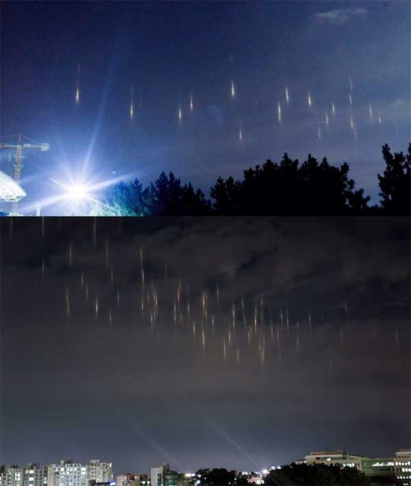 Bầu trời xứ sở kim chi có hiện tượng lạ: Chuyên gia giải thích-1