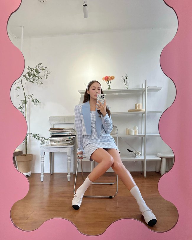 10 công thức diện váy của sao Hàn trong mùa lạnh-4