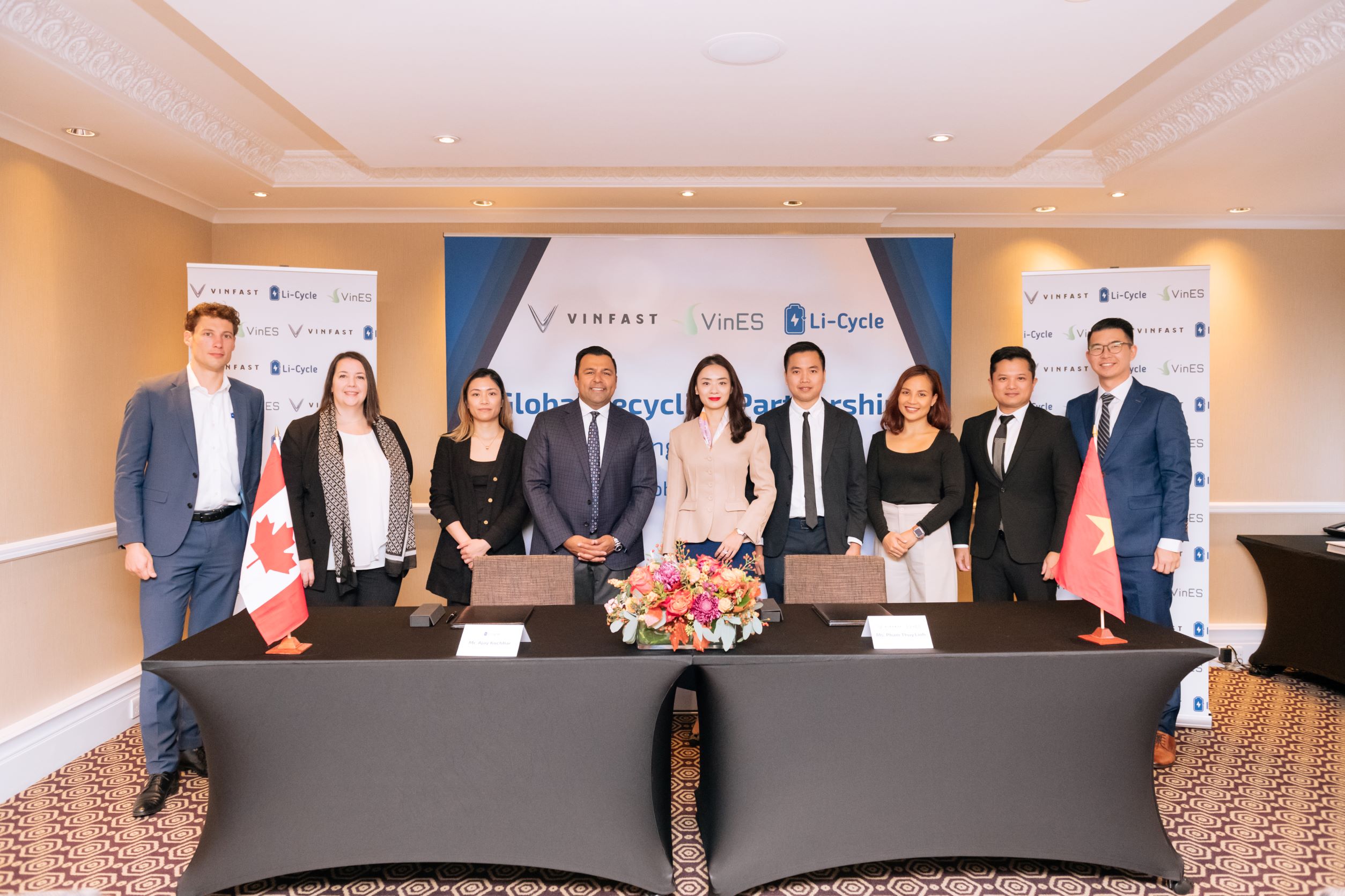 VinES và Li-Cycle công bố hợp tác tái chế pin toàn cầu-2