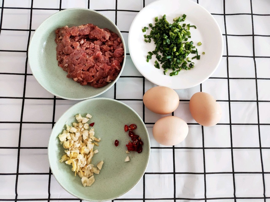 Đậu phụ nấu trứng thịt băm nóng hổi mềm ngon xuất sắc-1