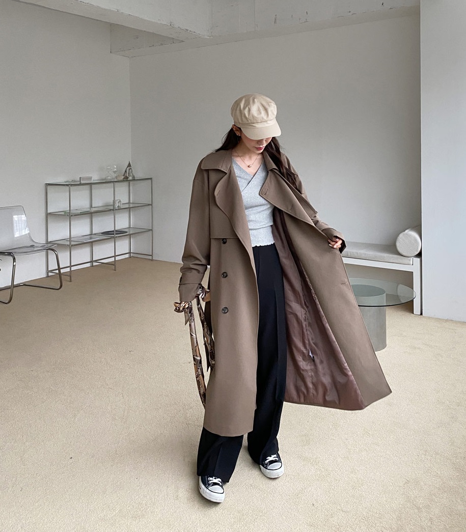 Mặc áo khoác trench coat theo 10 công thức sành điệu miễn bàn-10