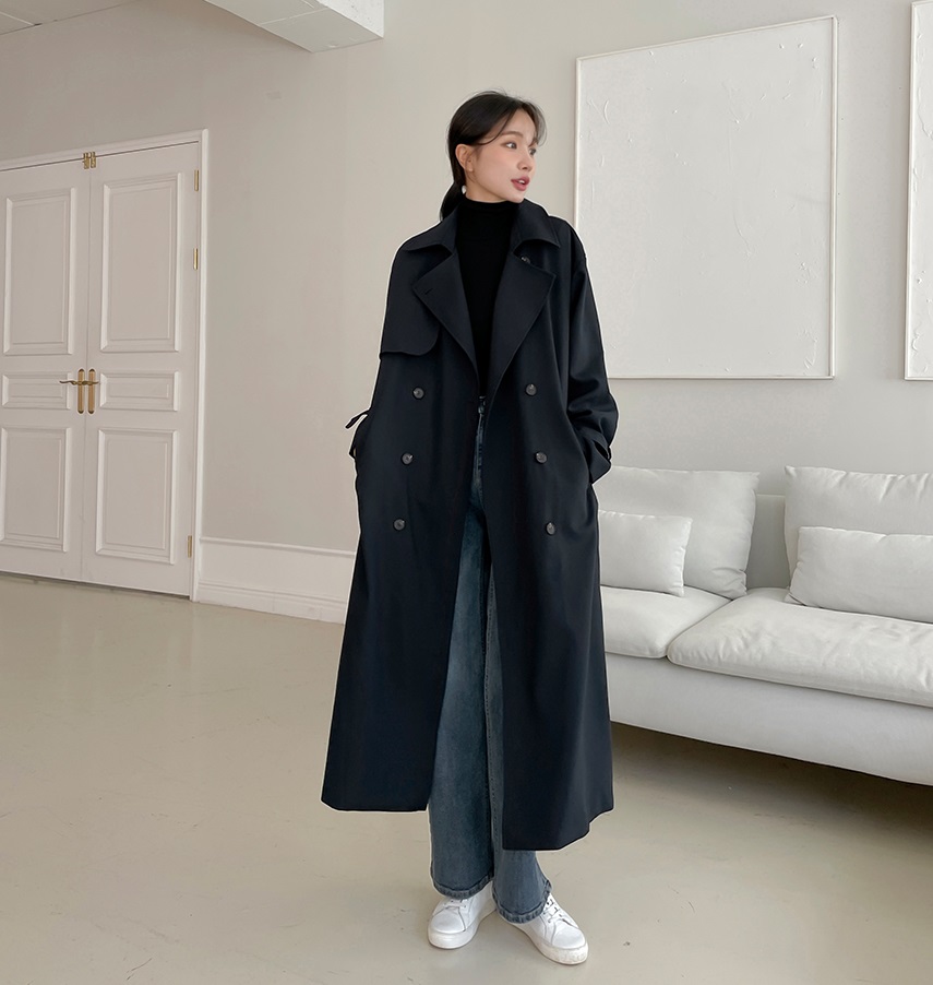 Mặc áo khoác trench coat theo 10 công thức sành điệu miễn bàn-6