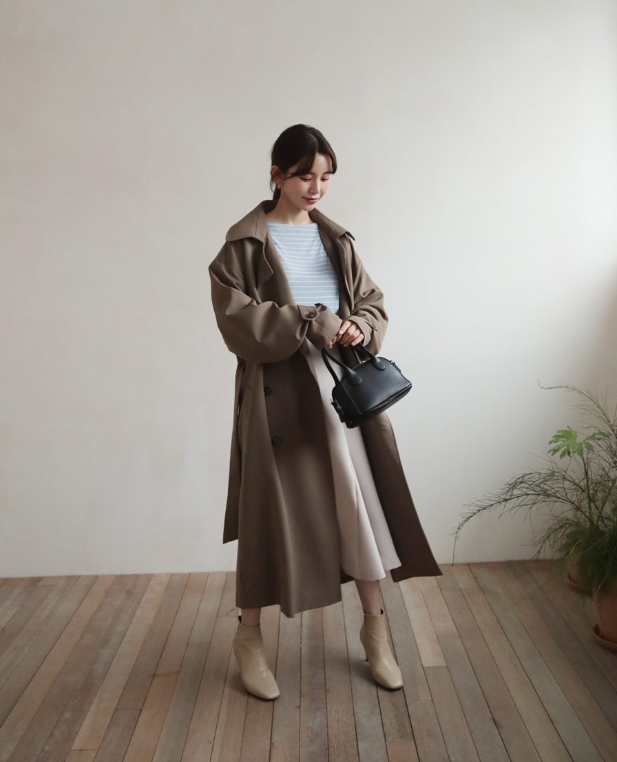 Mặc áo khoác trench coat theo 10 công thức sành điệu miễn bàn-9