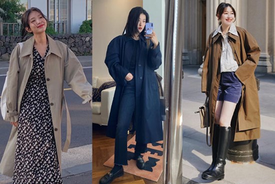 Mặc áo khoác trench coat theo 10 công thức sành điệu miễn bàn