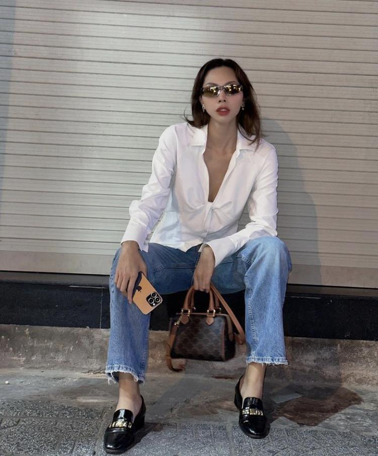 Học sao Việt mix đồ cá tính xuống phố ngày thu-3