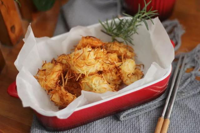 Dùng nồi chiên không dầu làm món tôm chiên giòn thơm mà lành mạnh-8