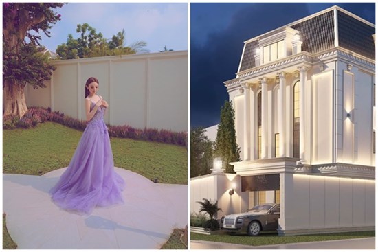 Choáng váng với biệt thự hơn 100 tỷ của Huyền Baby, phòng thay đồ đặc biệt xa hoa, đẳng cấp khó ai sánh bằng