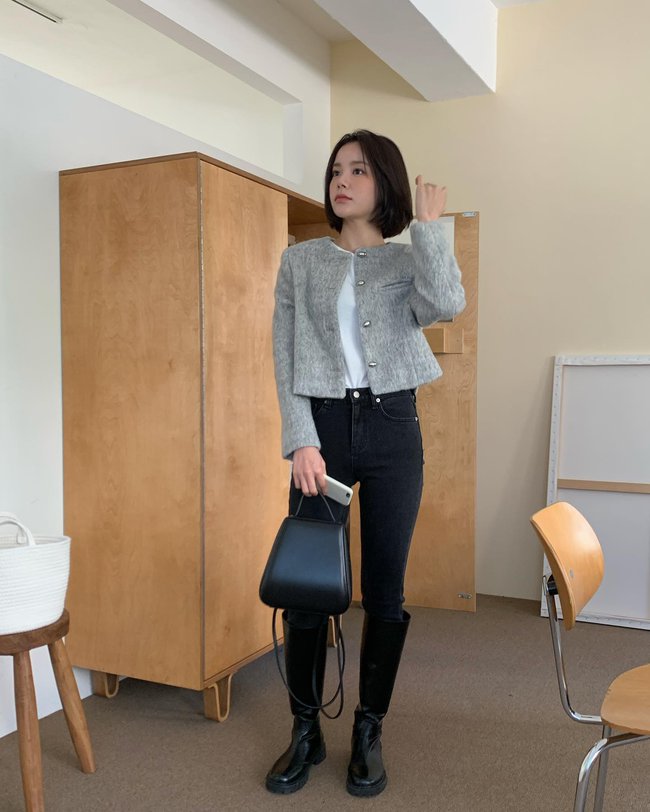 Xu hướng diện áo khoác lửng để tôn dáng-10